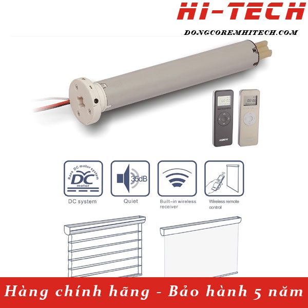 Động cơ rèm cầu vồng Raex TD400