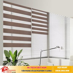 Rèm cầu vồng tự động mã Twin Wide