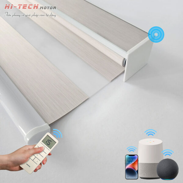Rèm cầu vồng tự động hãng Modero mã Casa | Động Cơ Rèm Cuốn MA35 Q6028-R