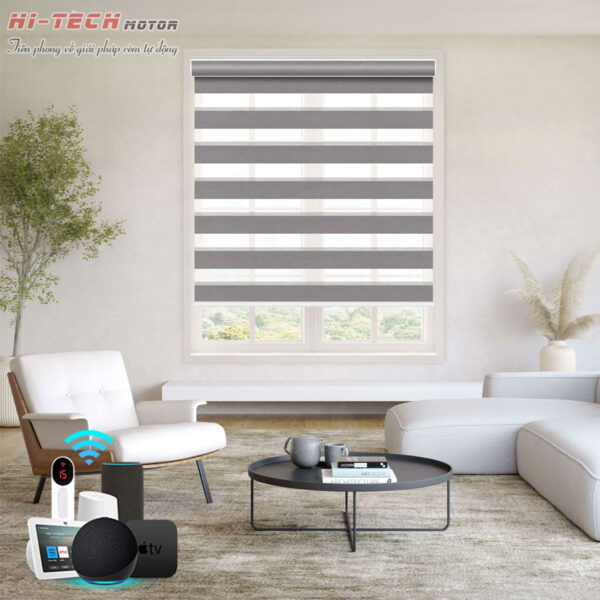 Rèm cầu vồng tự động hãng Modero mã Nice | Động Cơ Rèm Cuốn MA35 Q6028-W (Wifi)