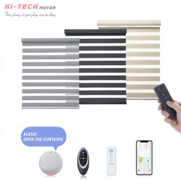 Rèm cầu vồng tự động hãng Modero mã Stella | Động Cơ Rèm Cuốn MA35 Q6028-R
