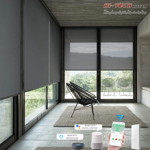 Rèm cuốn tự động mã Marina| Động Cơ Rèm Cuốn MA35 Q6028-R