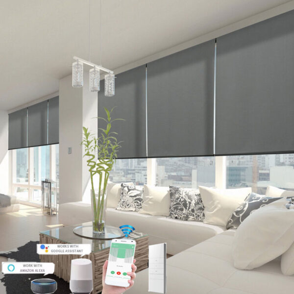 Rèm cuốn tự động mã Duluxe | Động Cơ Rèm Cuốn MA35 Q6028-R