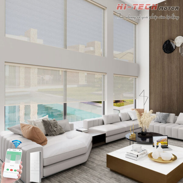 Rèm cuốn tự động mã Euroscreen | Động Cơ Rèm Cuốn MA35 Q6028-R