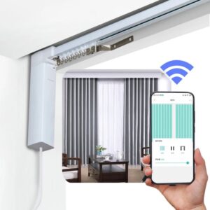Rèm vải Nhật Bản tự động mã Hikari | Động cơ rèm MD50UQ1214-R