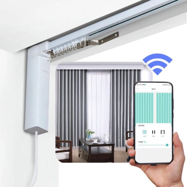 Rèm vải Nhật Bản tự động mã Hikari | Động cơ rèm MD50UQ1214-R