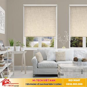 Rèm gỗ cuốn tự động RC02